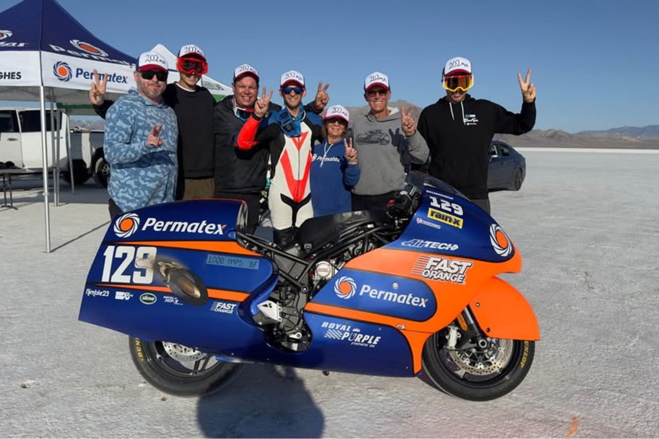 Supercharged Kawasaki ZH2. Photo credit - Dylan Hughes/Facebook