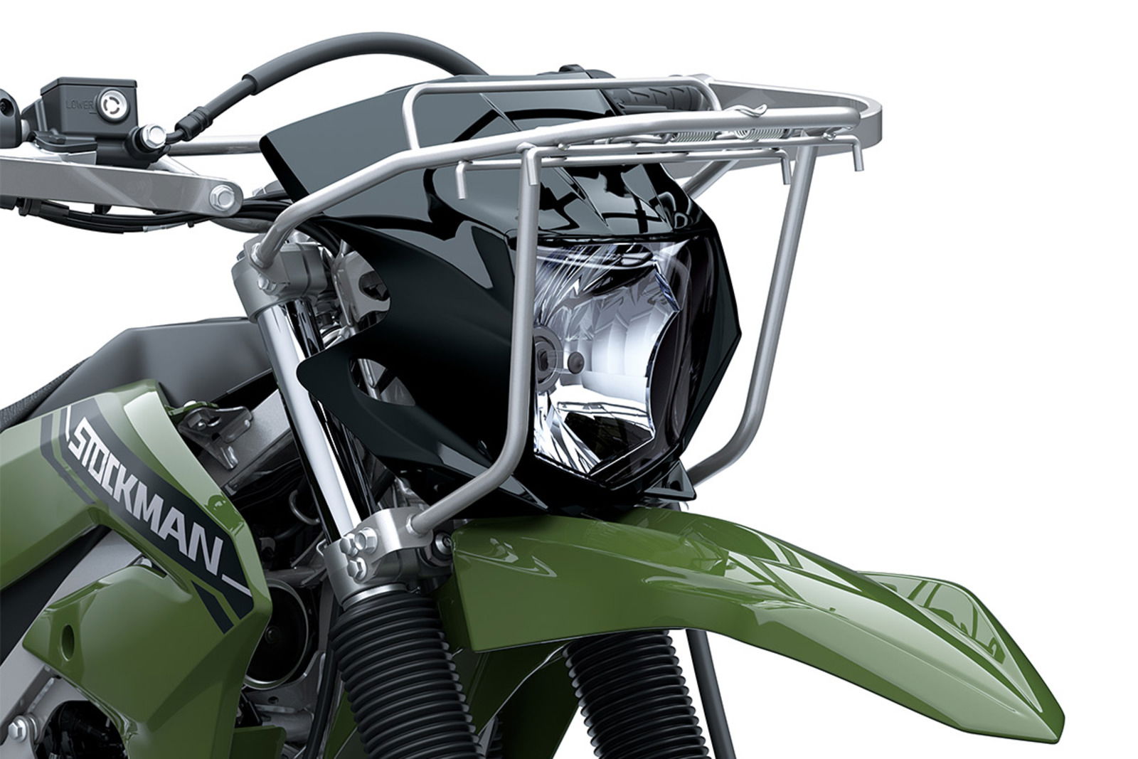 Front of the new Kawasaki Stockman