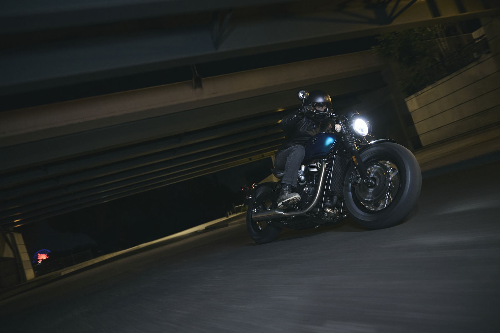 2026 Triumph Bonneville Bobber in action