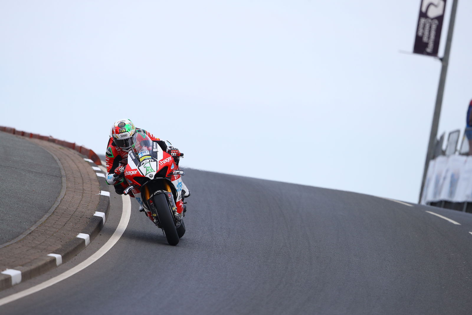 Glenn Irwin riding a Ducati