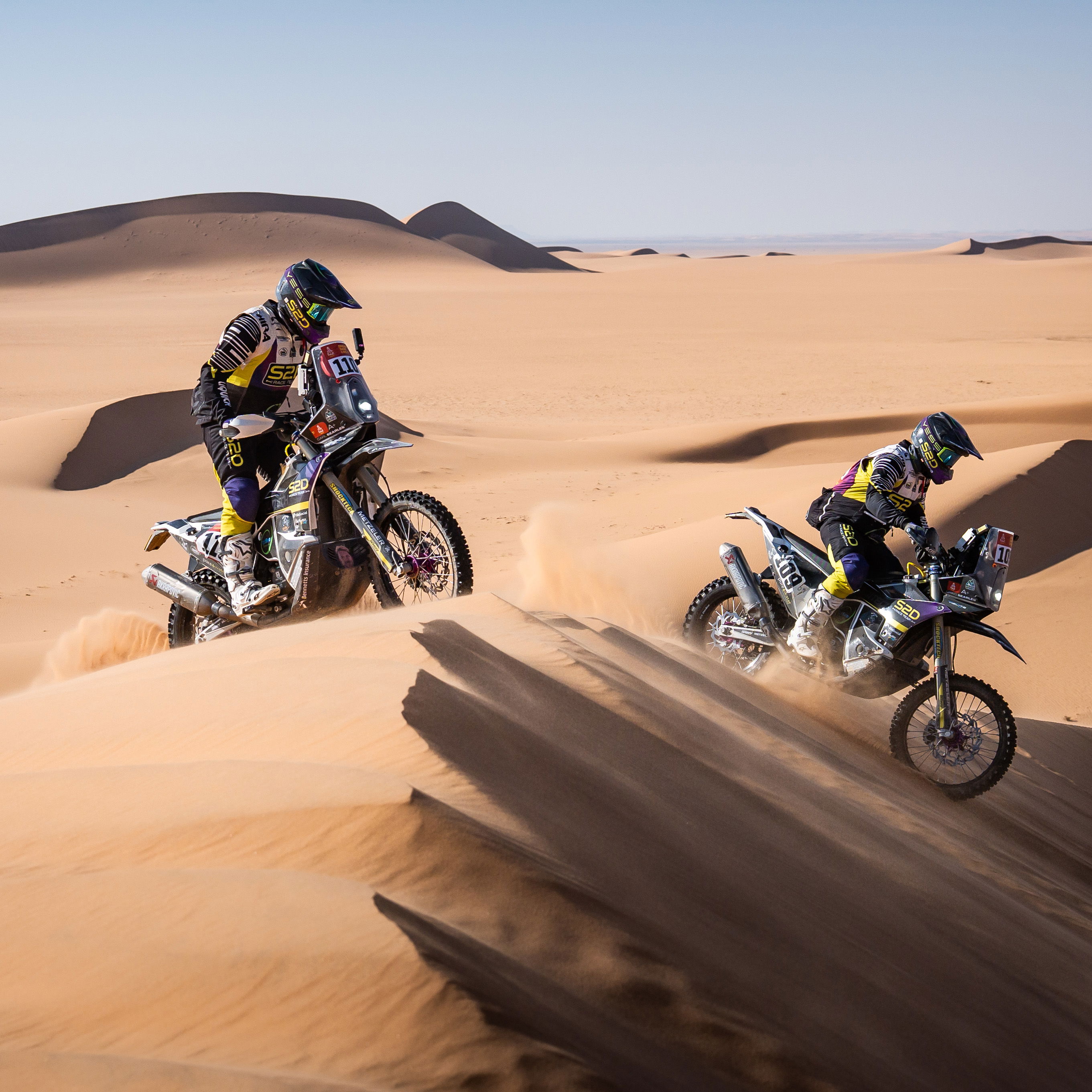 Carl & Craig Searles, 2026 Dakar Rally.
