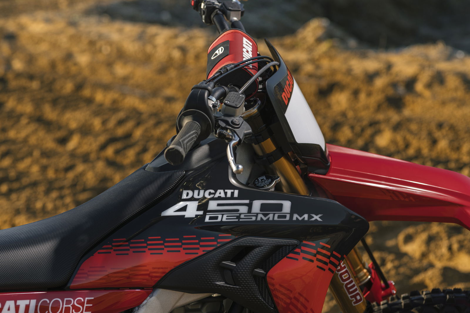Ducati Desmo450 MX Factory bodywork