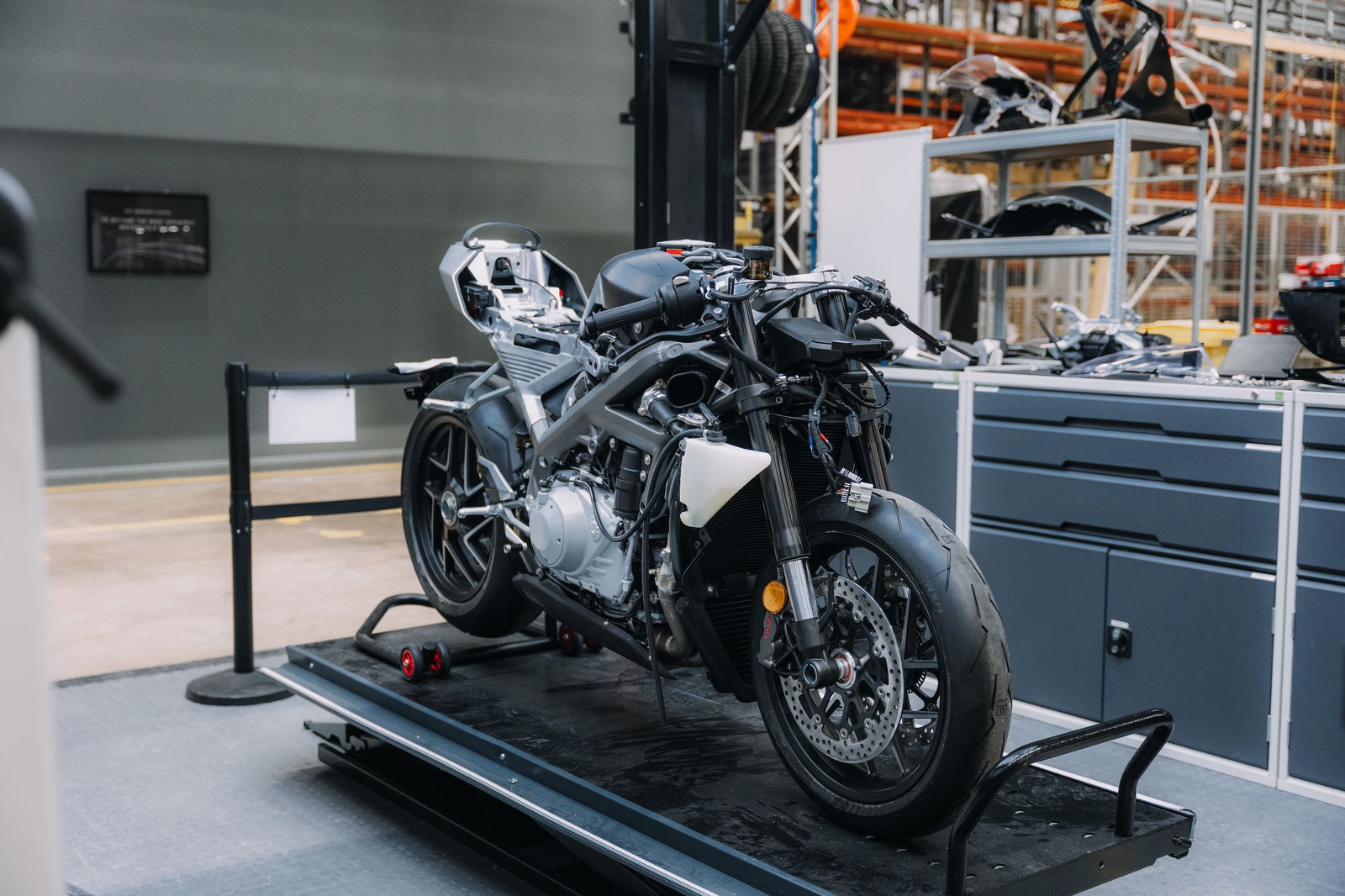 A Norton Manx R prototype