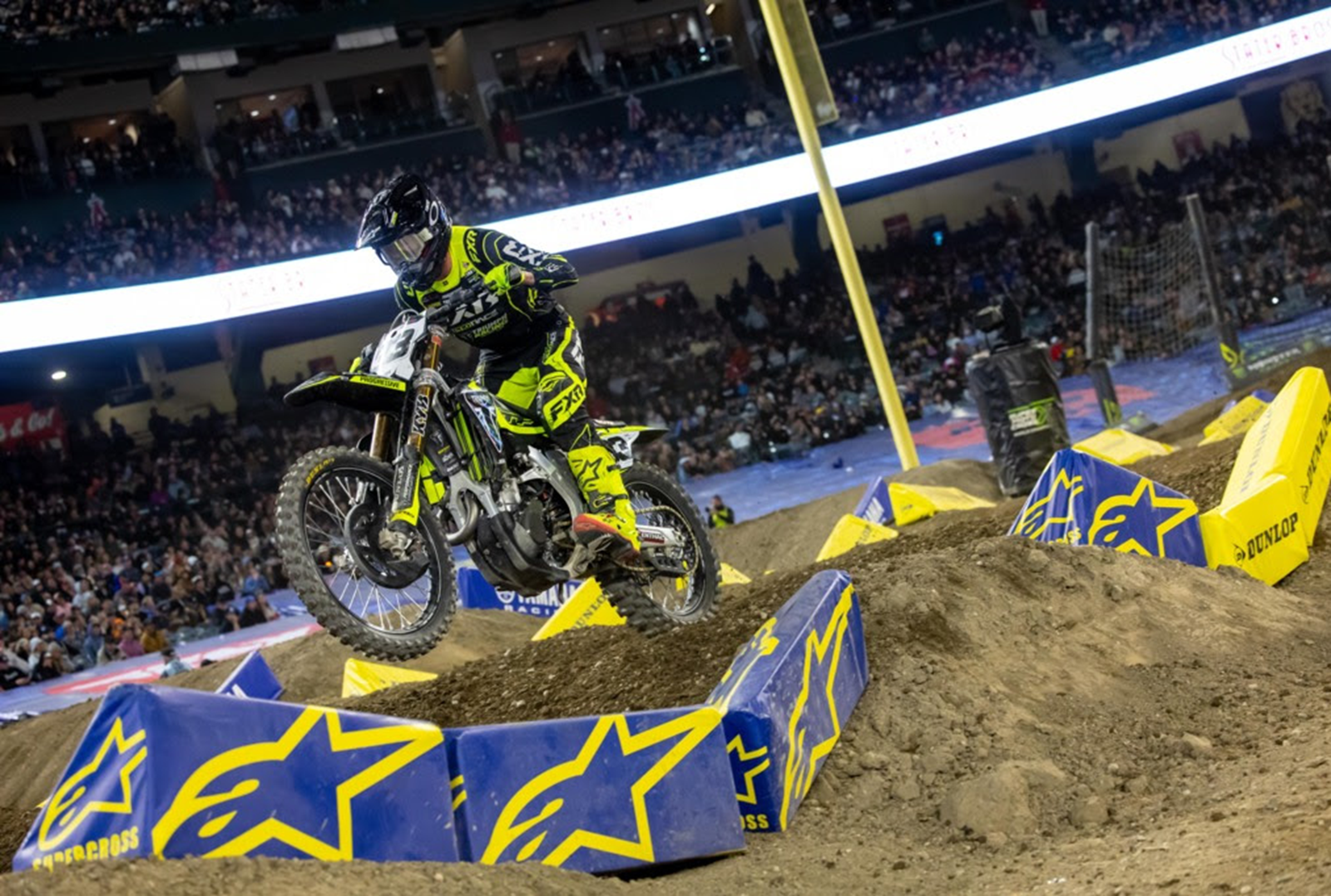 Austin Forkner, 2026 Anaheim 1 AMA Supercross. Credit: Gold and Goose.