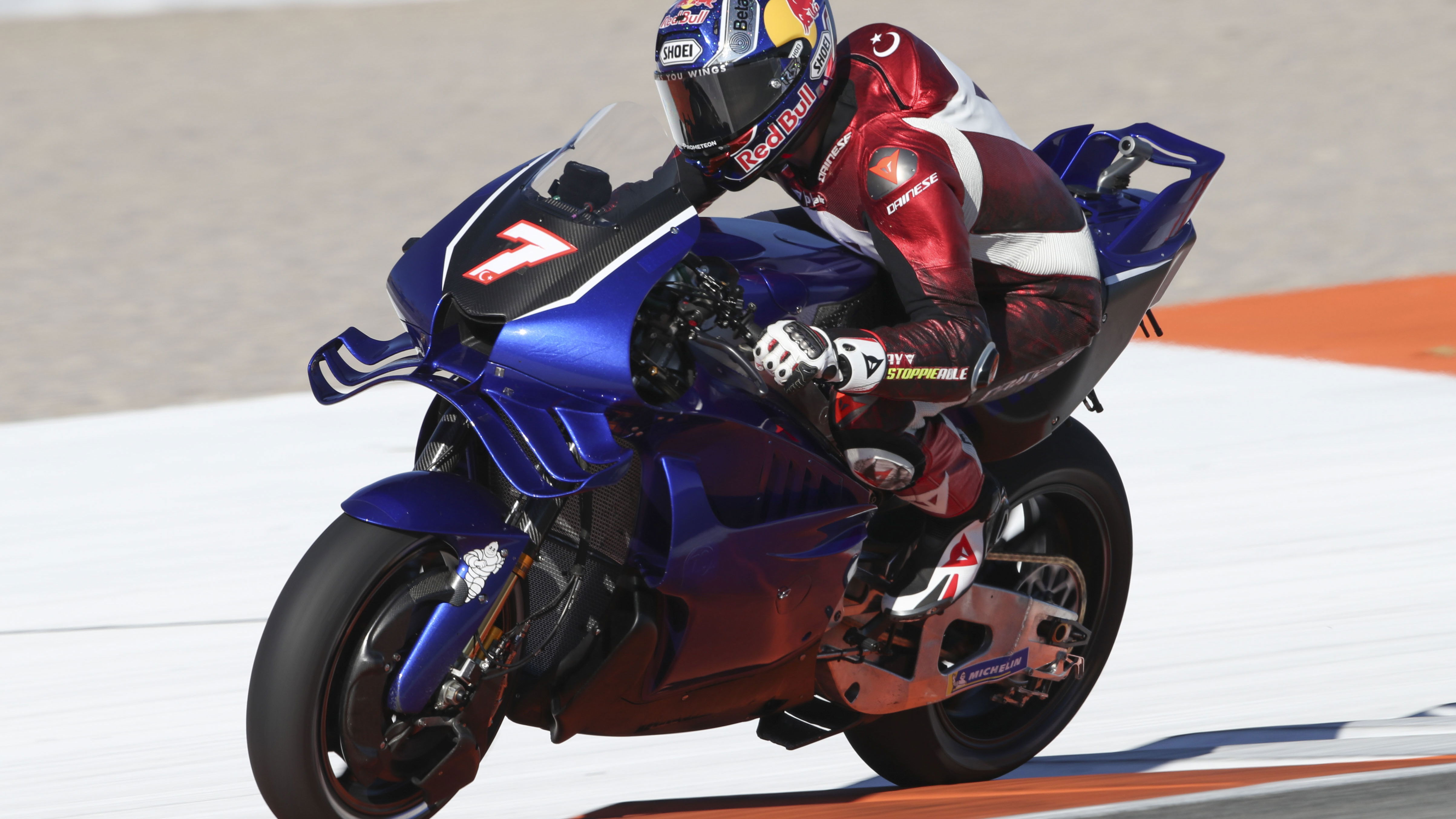 Toprak Razgatlioglu, 2025 MotoGP Valencia test. Credit: Gold and Goose.