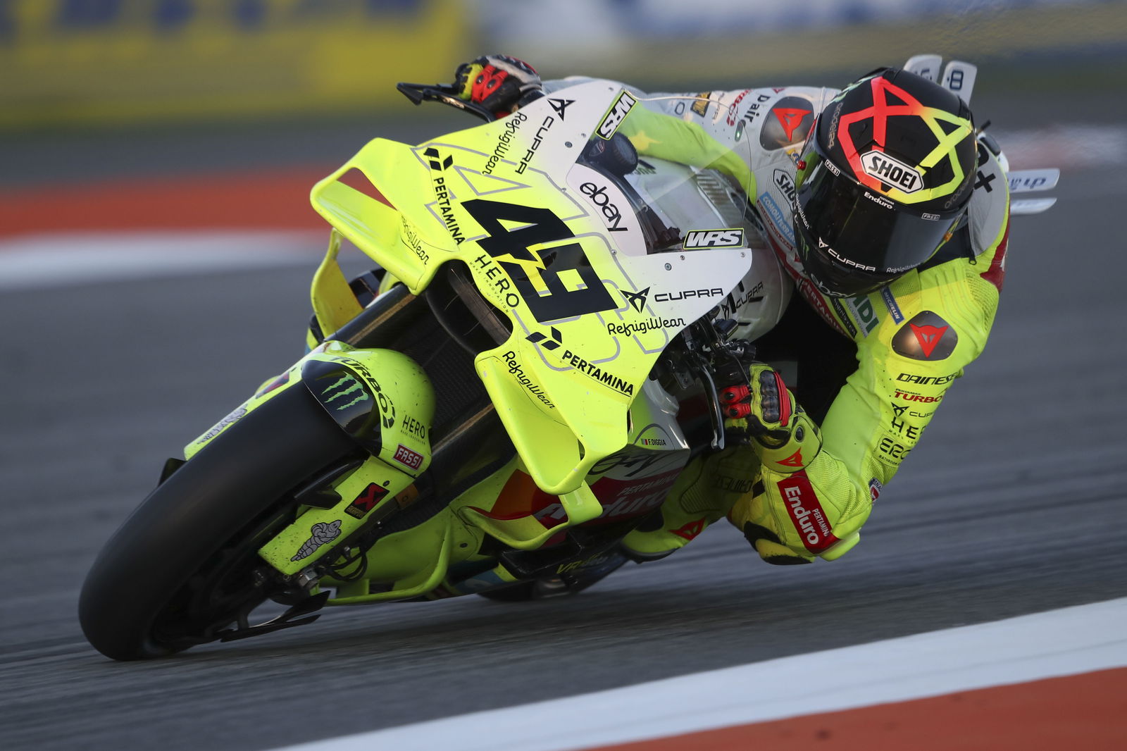 Fabio Di Giannantonio, 2025 MotoGP Valencia test. Credit: Gold and Goose.