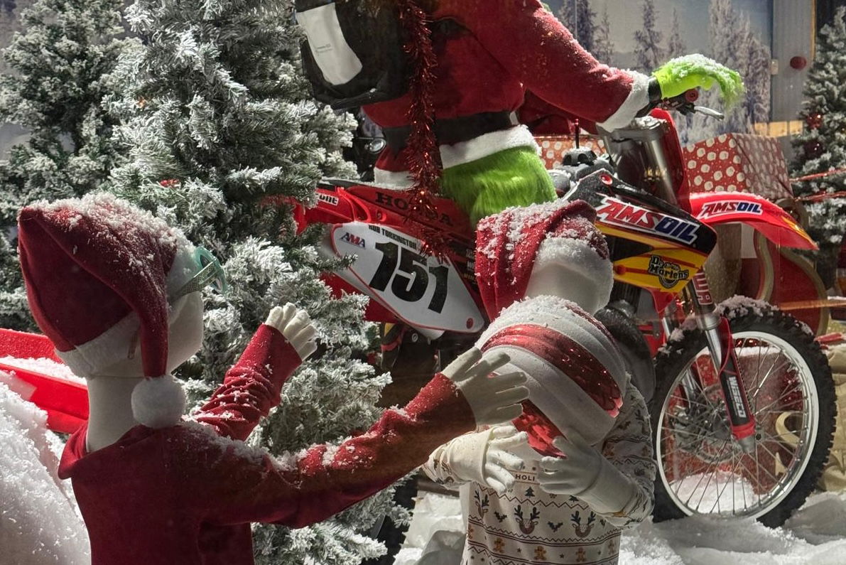 One of the bikes that was stolen