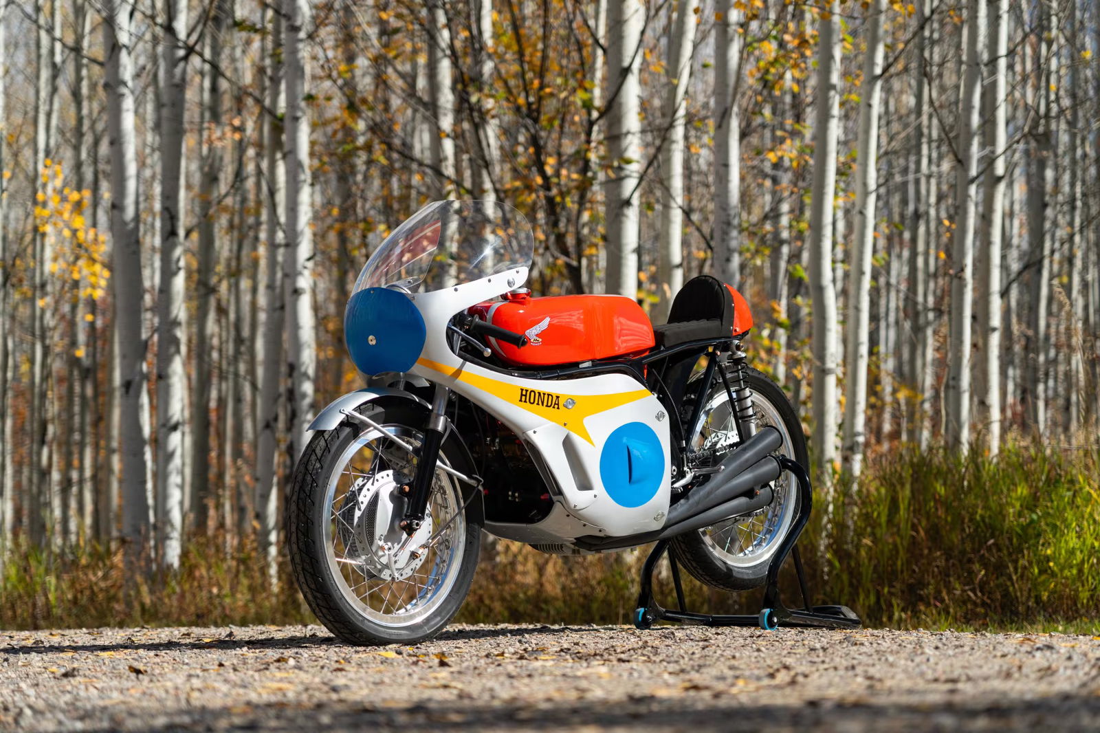 A George Beale Honda RC174 replica