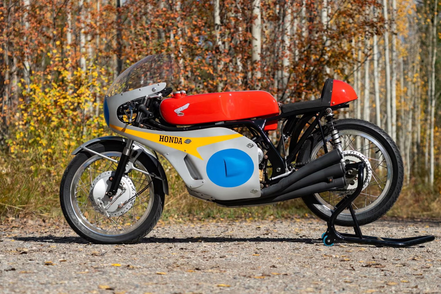 A George Beale Honda RC174 replica