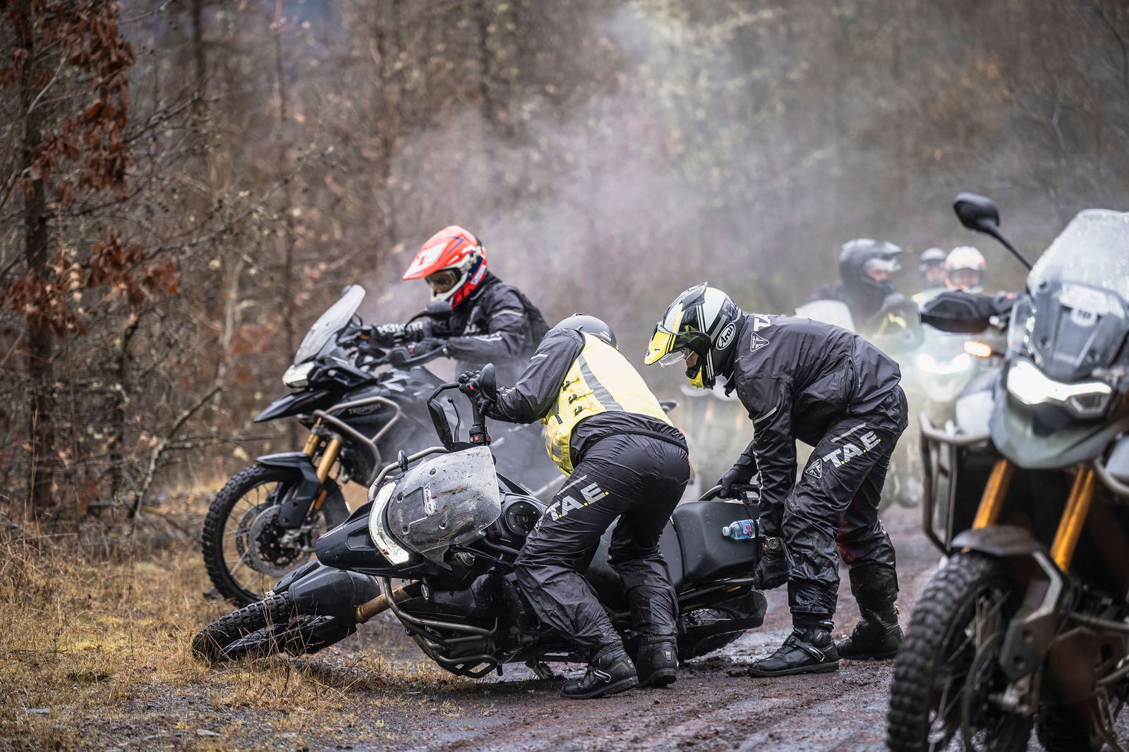 Should something go wrong, the team are never far to help out