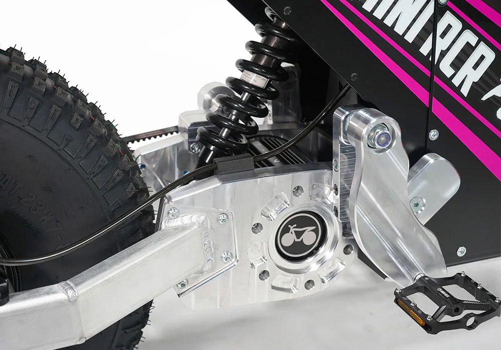 The Mini RCR F2 mini e-bike