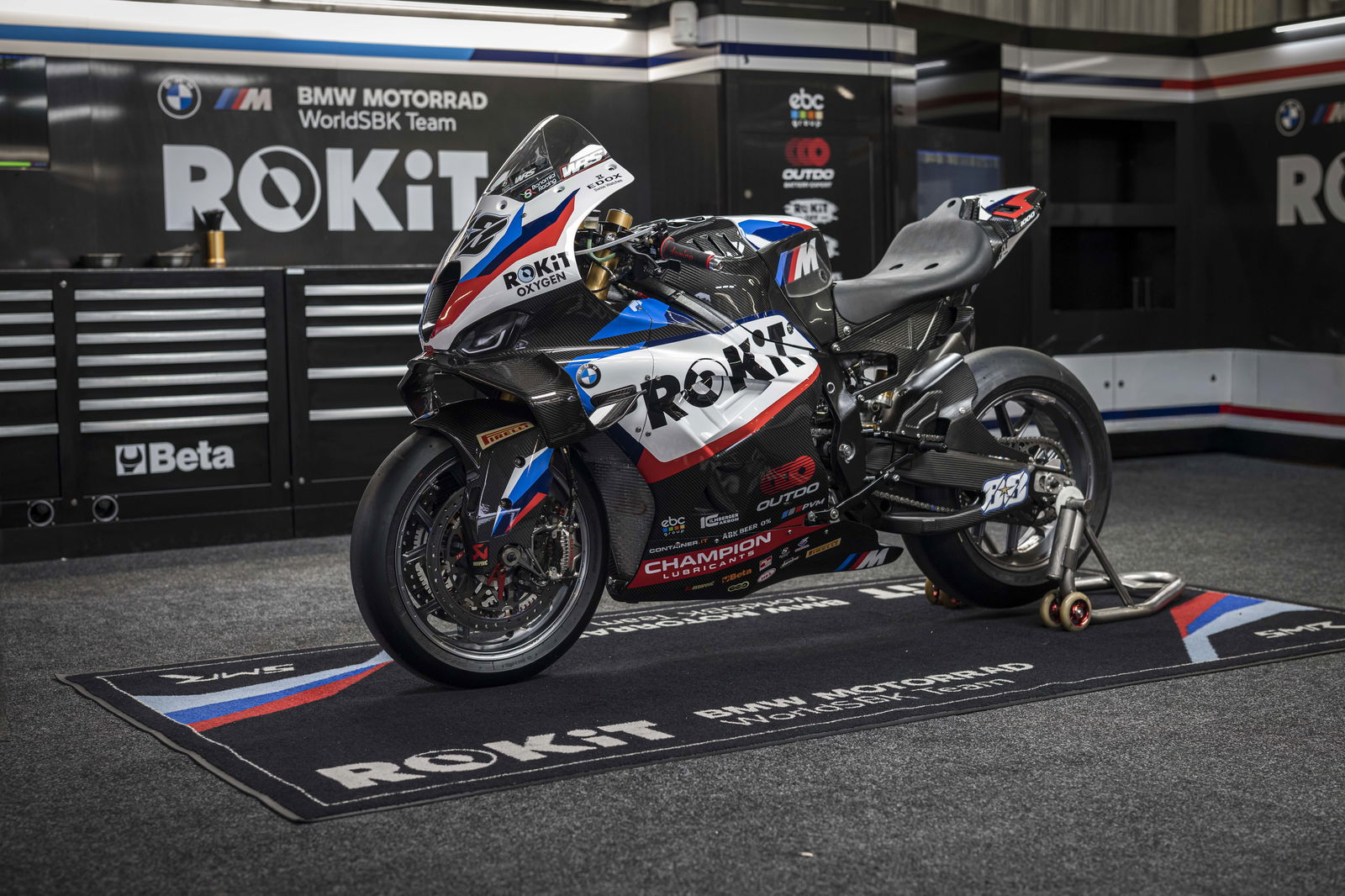 Miguel Oliveira's 2026 factory BMW WorldSBK bike. Credit: BMW.