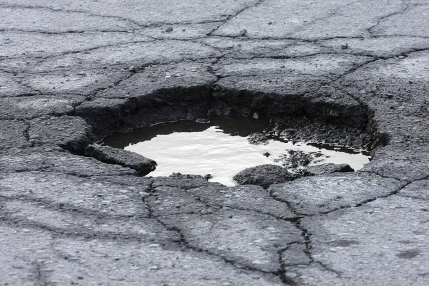 Pothole.
