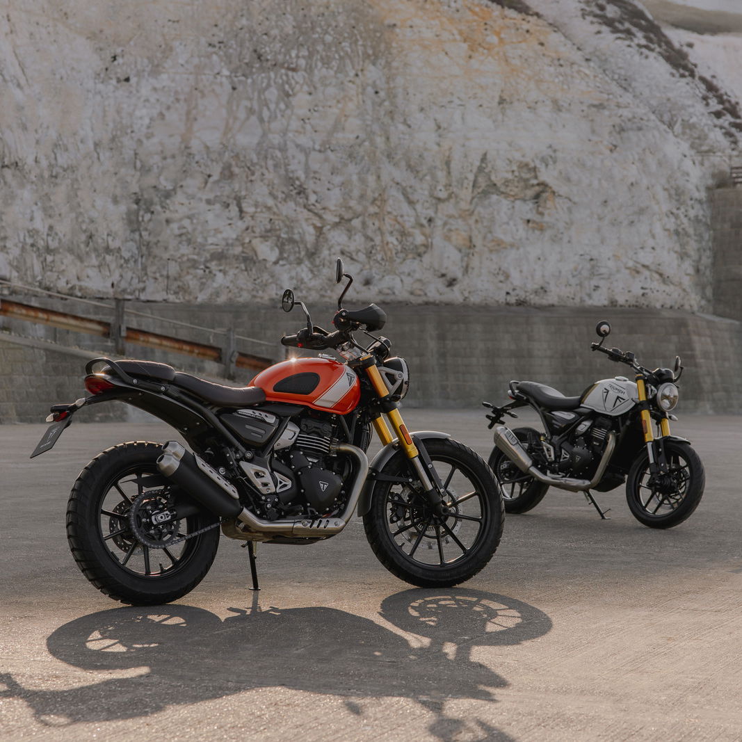 The new Triumph Speed 400 and Scrambler 400 X