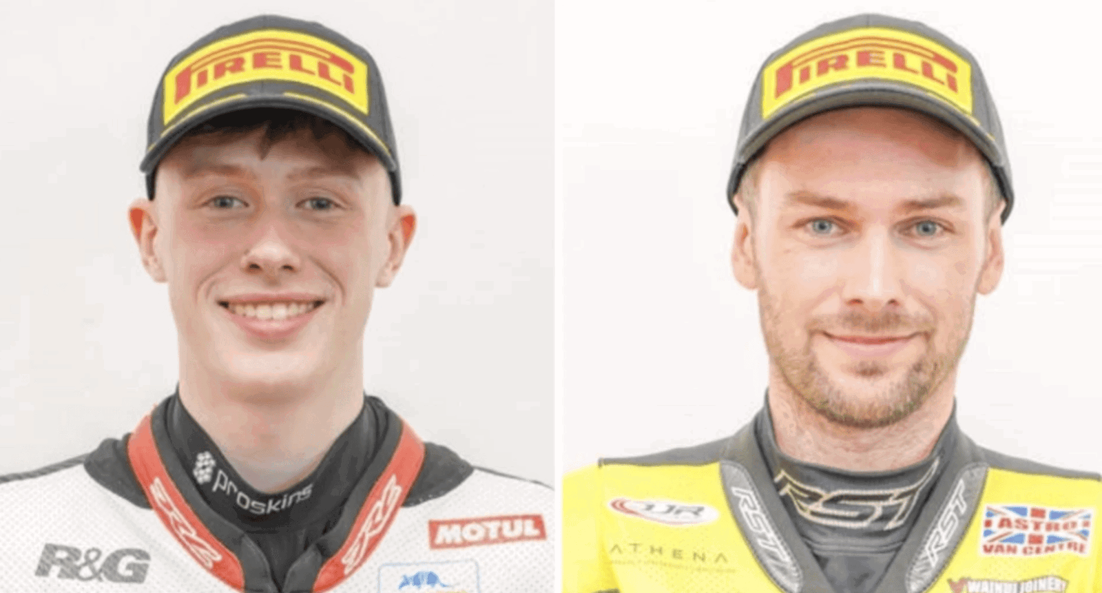 Owen Jenner and Shane Richardson. Credit - British Superbike