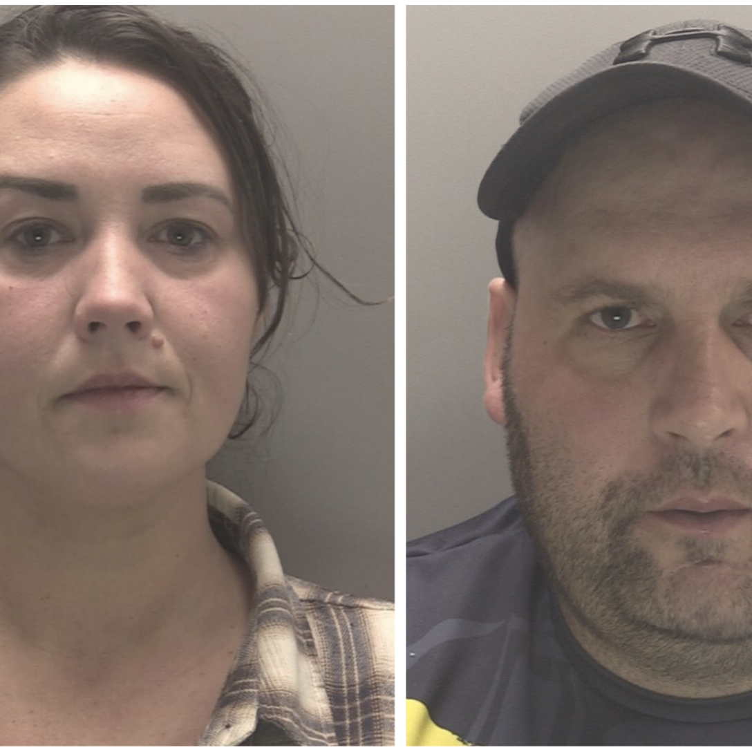 Lisa and Steven Naylor - finally jailed for killing a biker after years of deceit