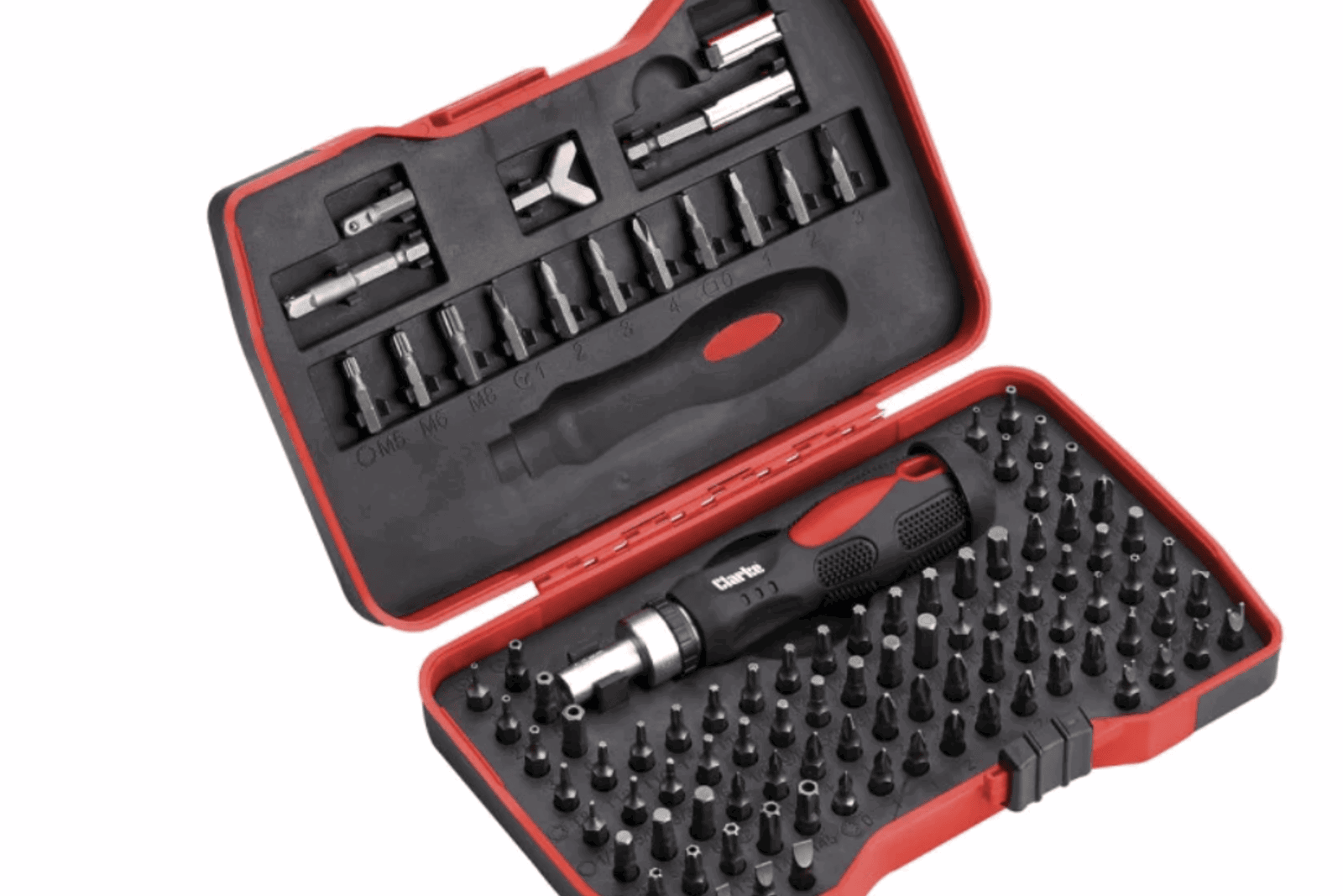 The Clarke CHT882 101 Piece Ratchet Driver & Bit Set