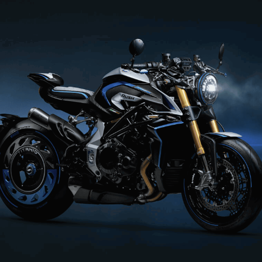 The new MV Agusta Rush Titanio