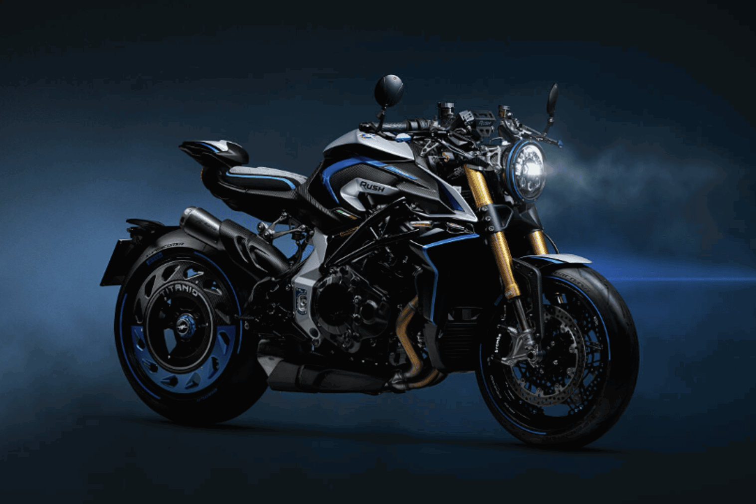 The new MV Agusta Rush Titanio