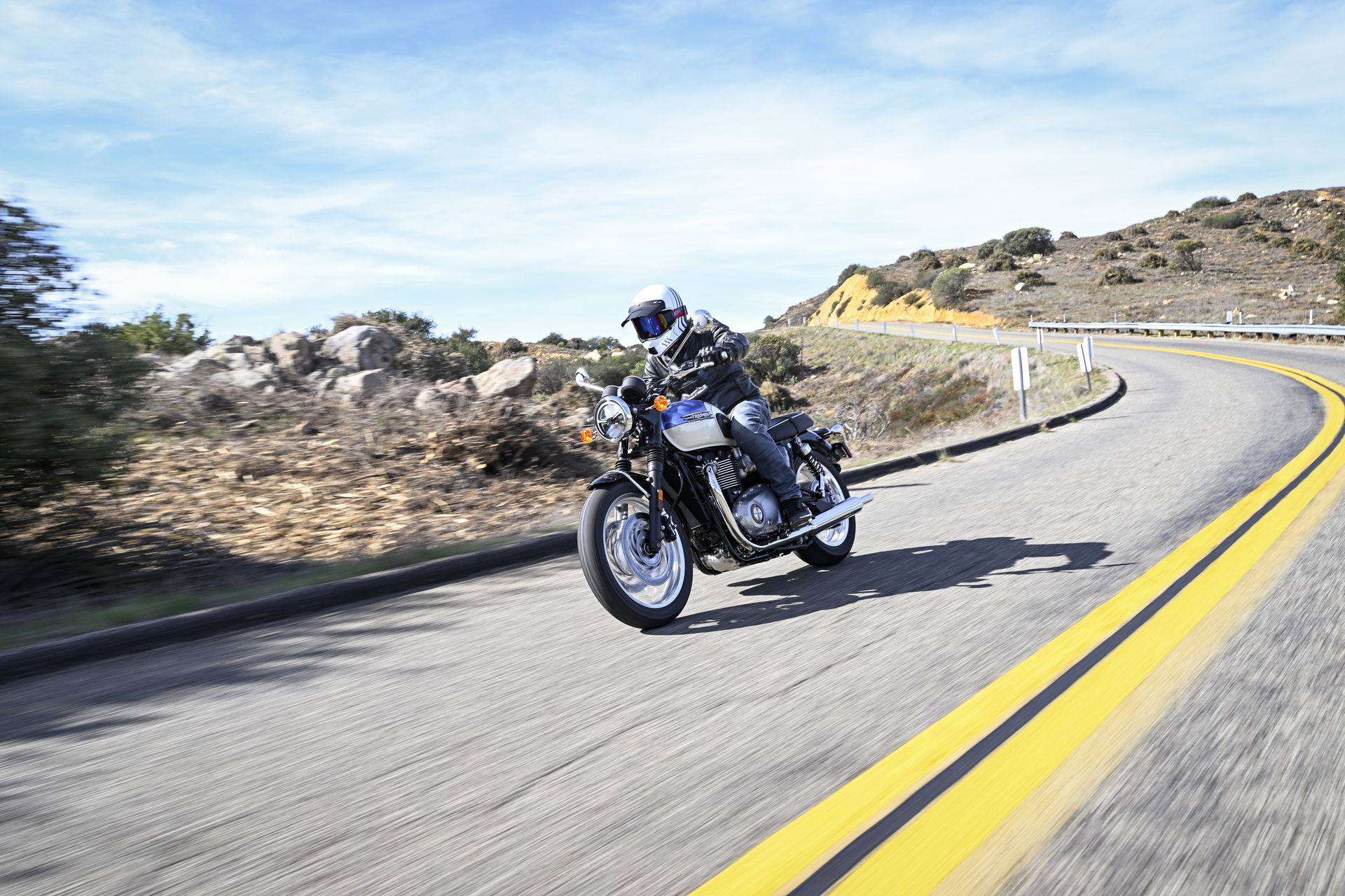 The 2026 Triumph Bonneville T120 - riding