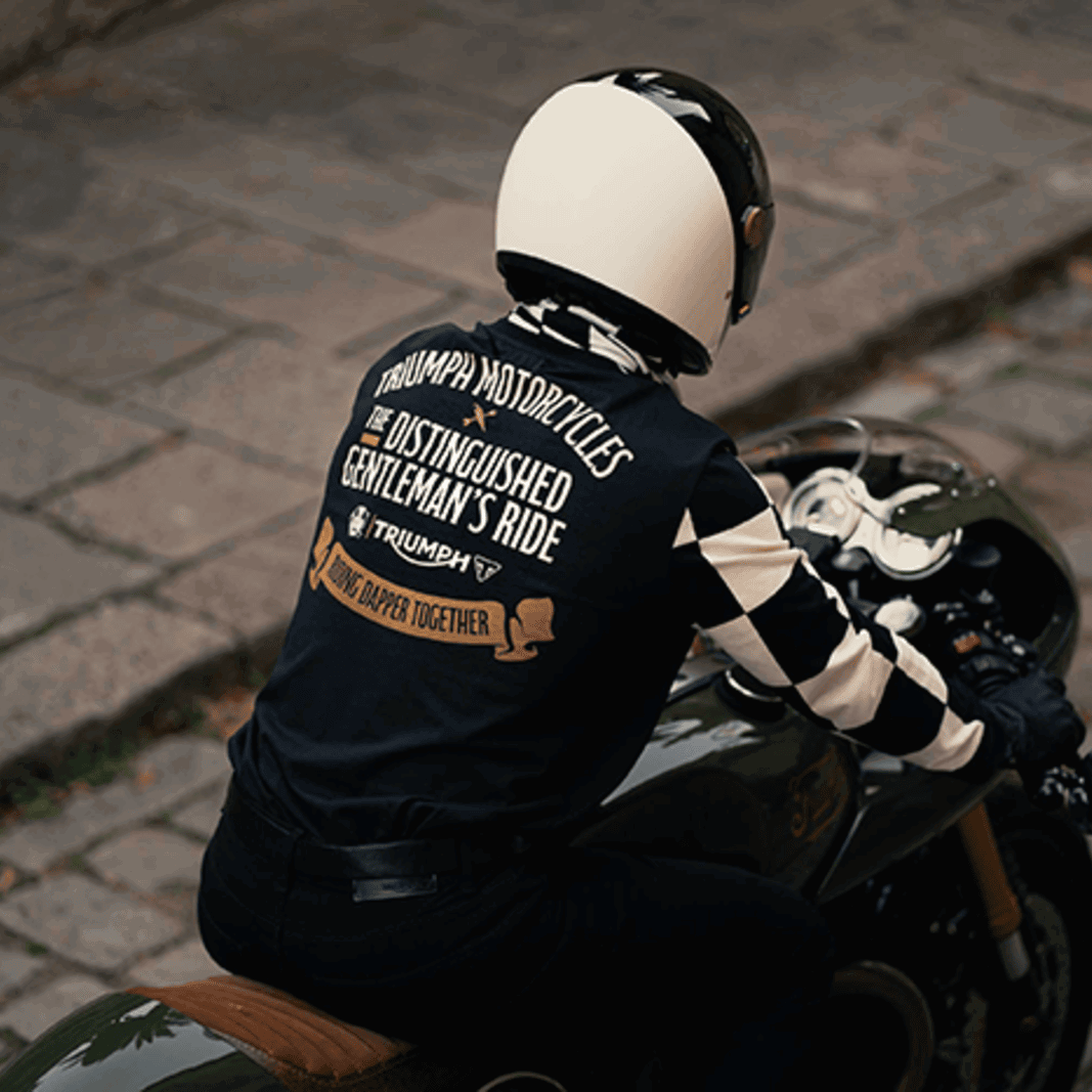 Triumph x DGR clothing