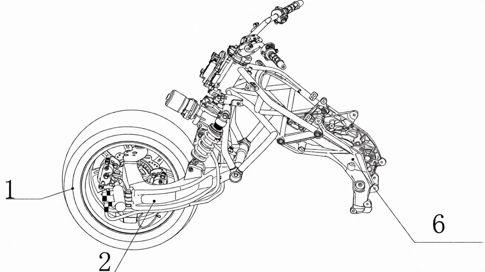Zongshen paten powered hub-centre steering patent