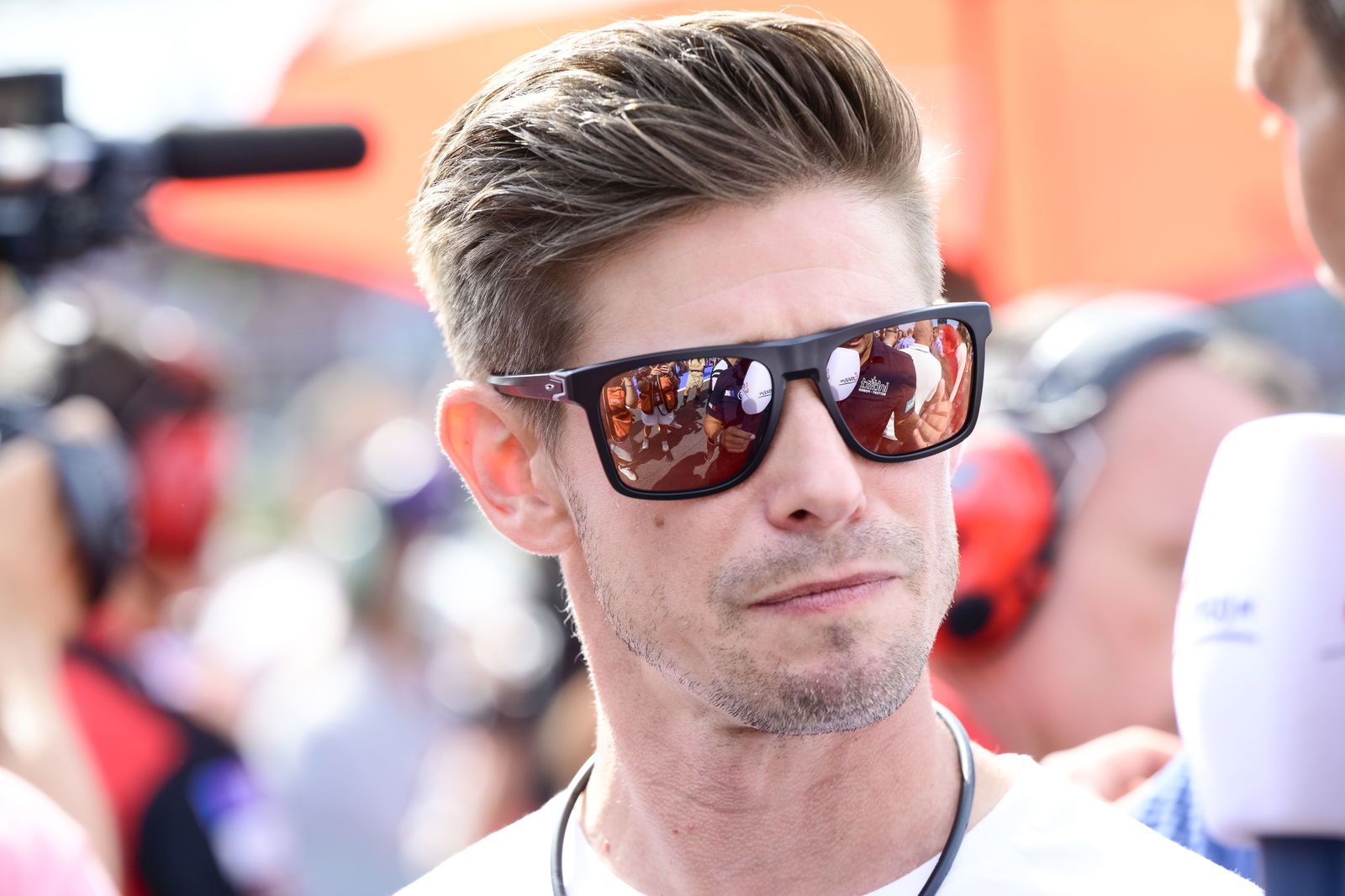 Casey Stoner at a MotoGP race. Photo credit - Gold and Goose
