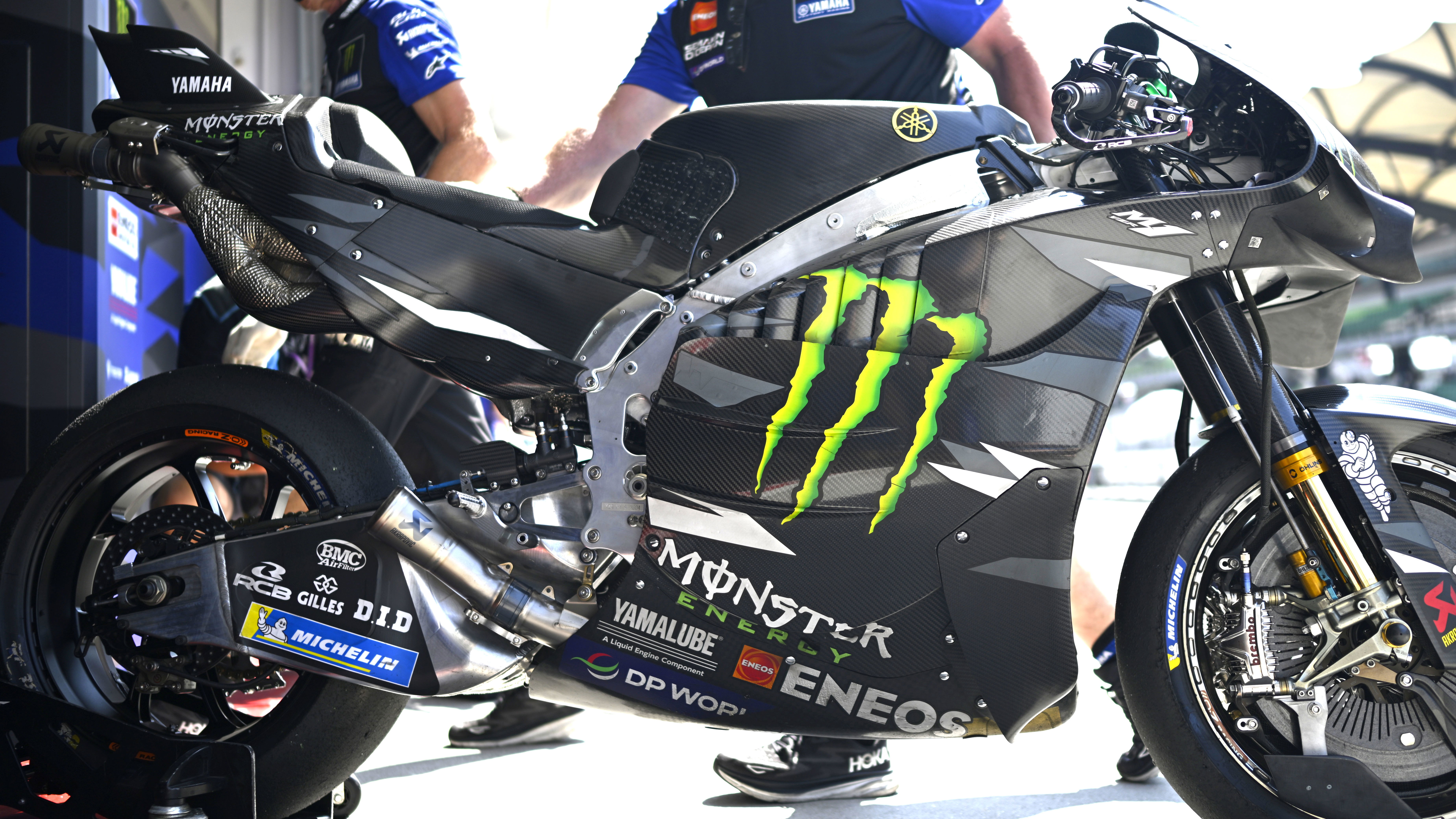 Yamaha V4 MotoGP bike. Photo credit - Gold and Goose