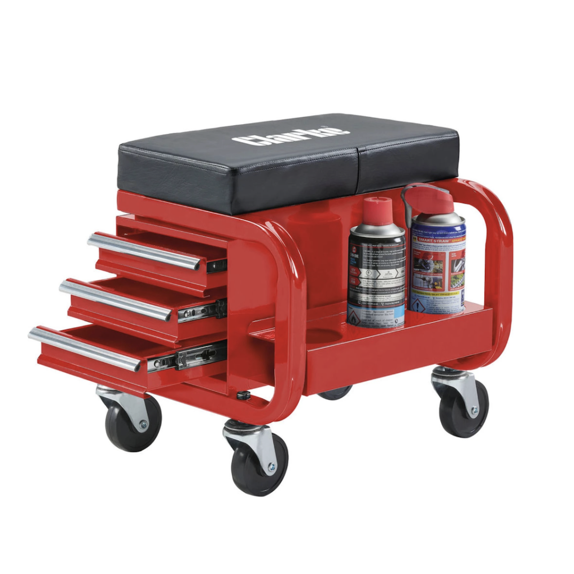 Clarke CMSU3-B Mechanics Utility Seat & Toolbox