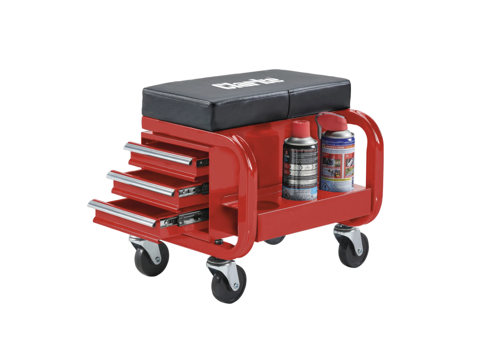 Clarke CMSU3-B Mechanics Utility Seat & Toolbox