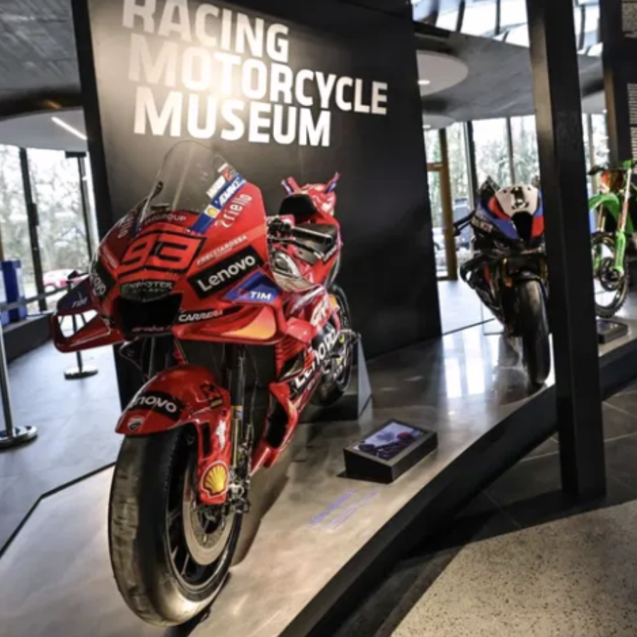 Ducati MotoGP bike at the Racing Motorcycle Museum. Photo credit - Good Shoot