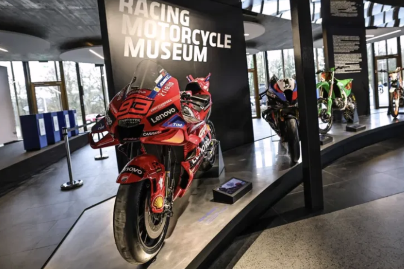 Ducati MotoGP bike at the Racing Motorcycle Museum. Photo credit - Good Shoot