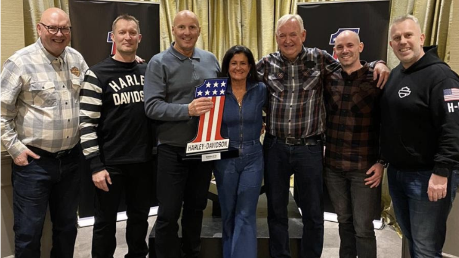 Harley-Davidson awards celebration