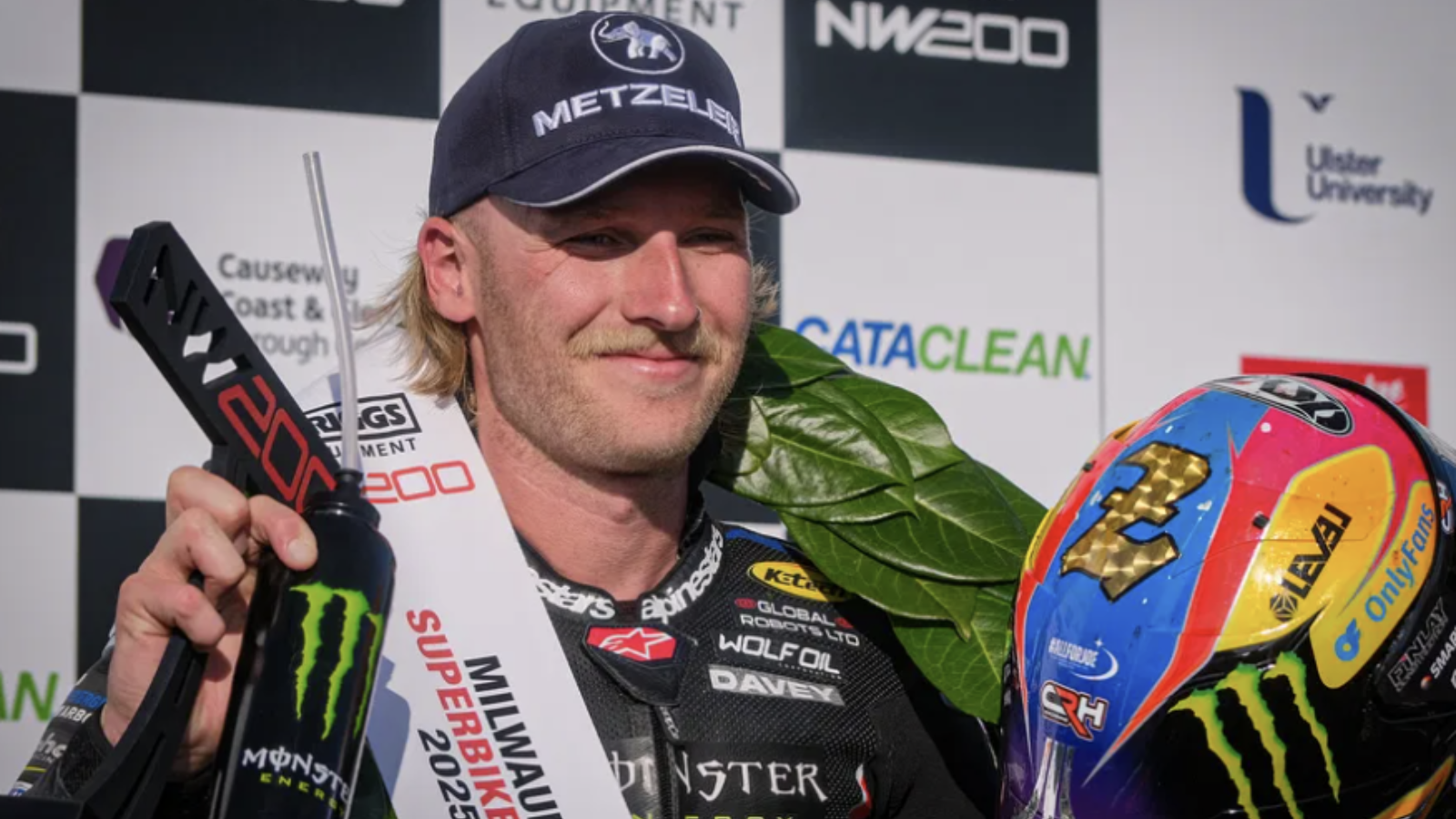 Davey Todd at the North West 200. Photo credit - Crash Media Group