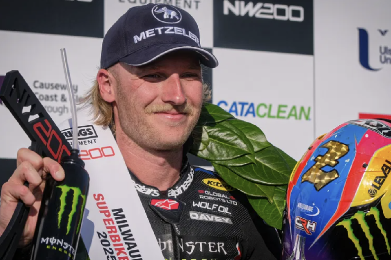 Davey Todd at the North West 200. Photo credit - Crash Media Group