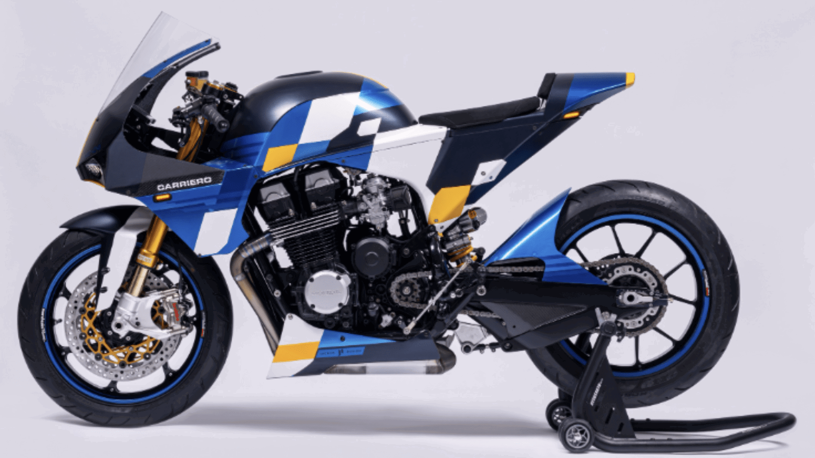 A Honda CB750 F2 from 1991 has been totally reborn