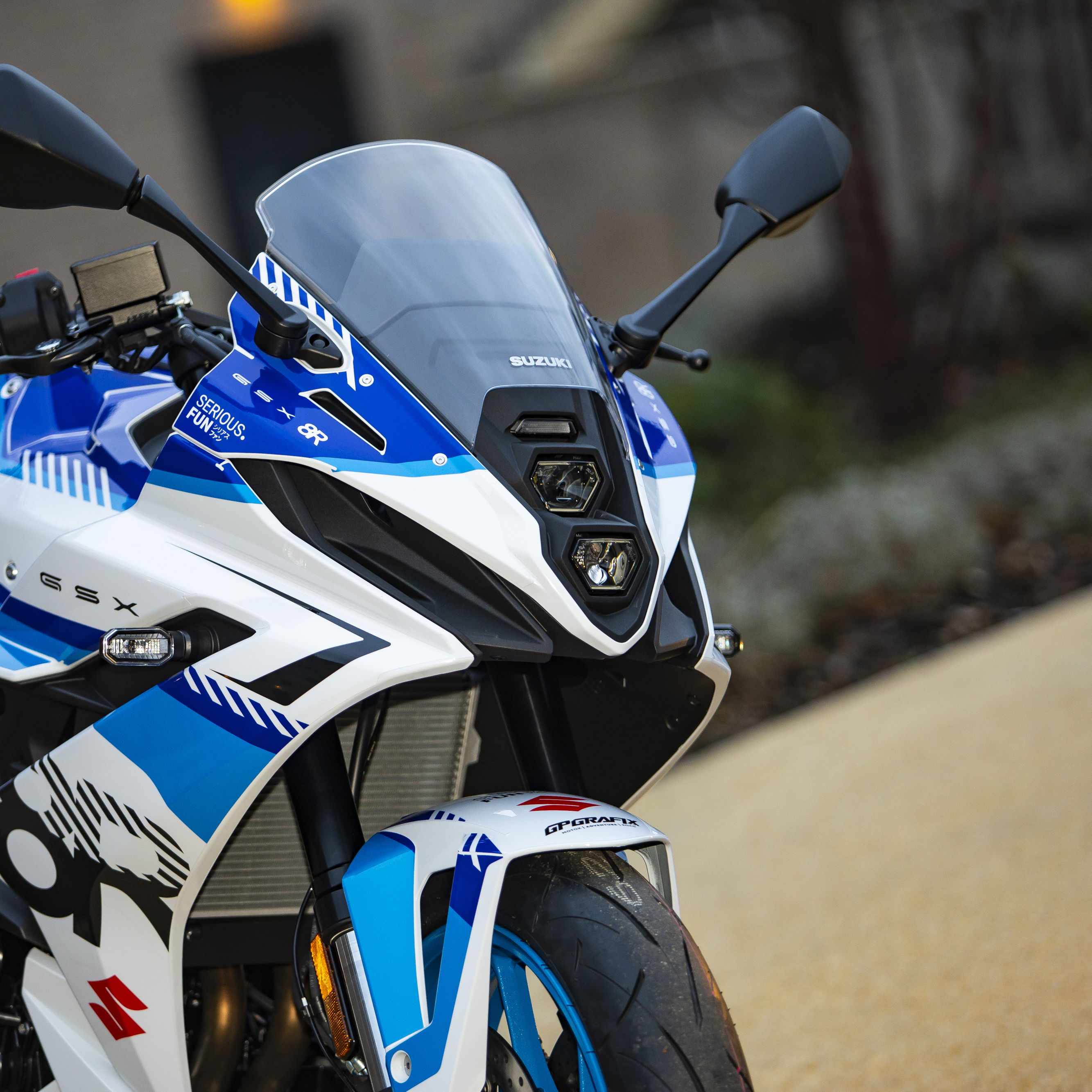 Suzuki GSX-8R GP Grafix - Images: Jamie Morris