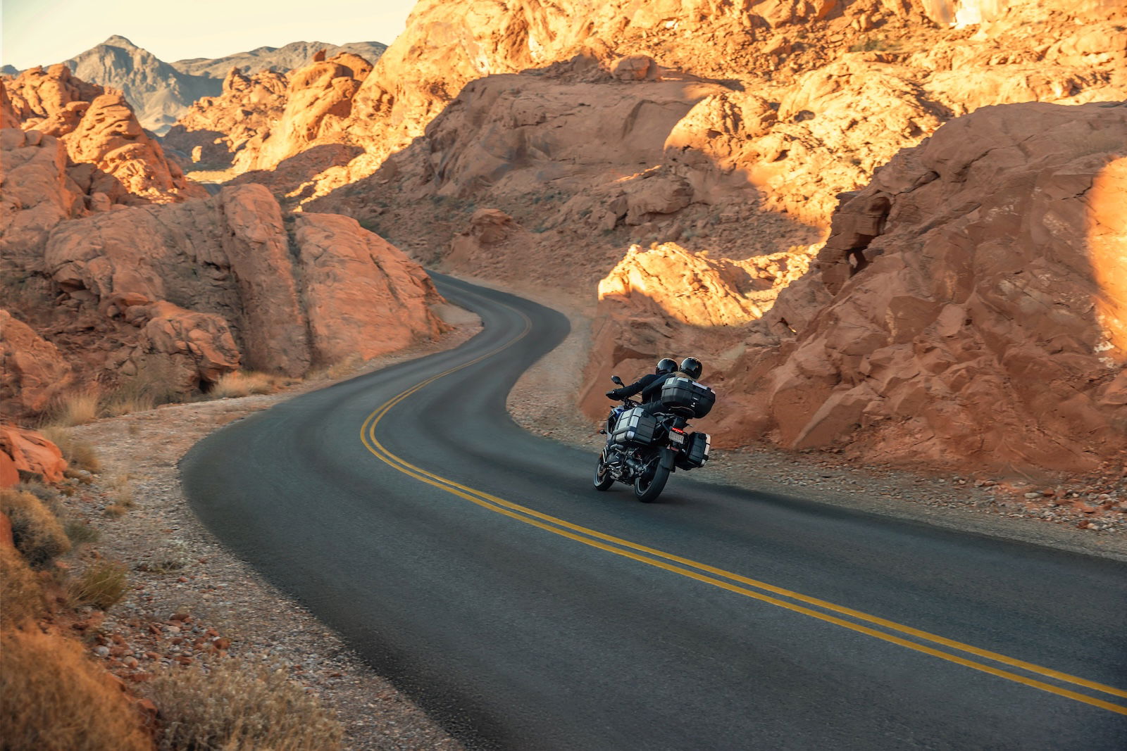 Riding with a pillion