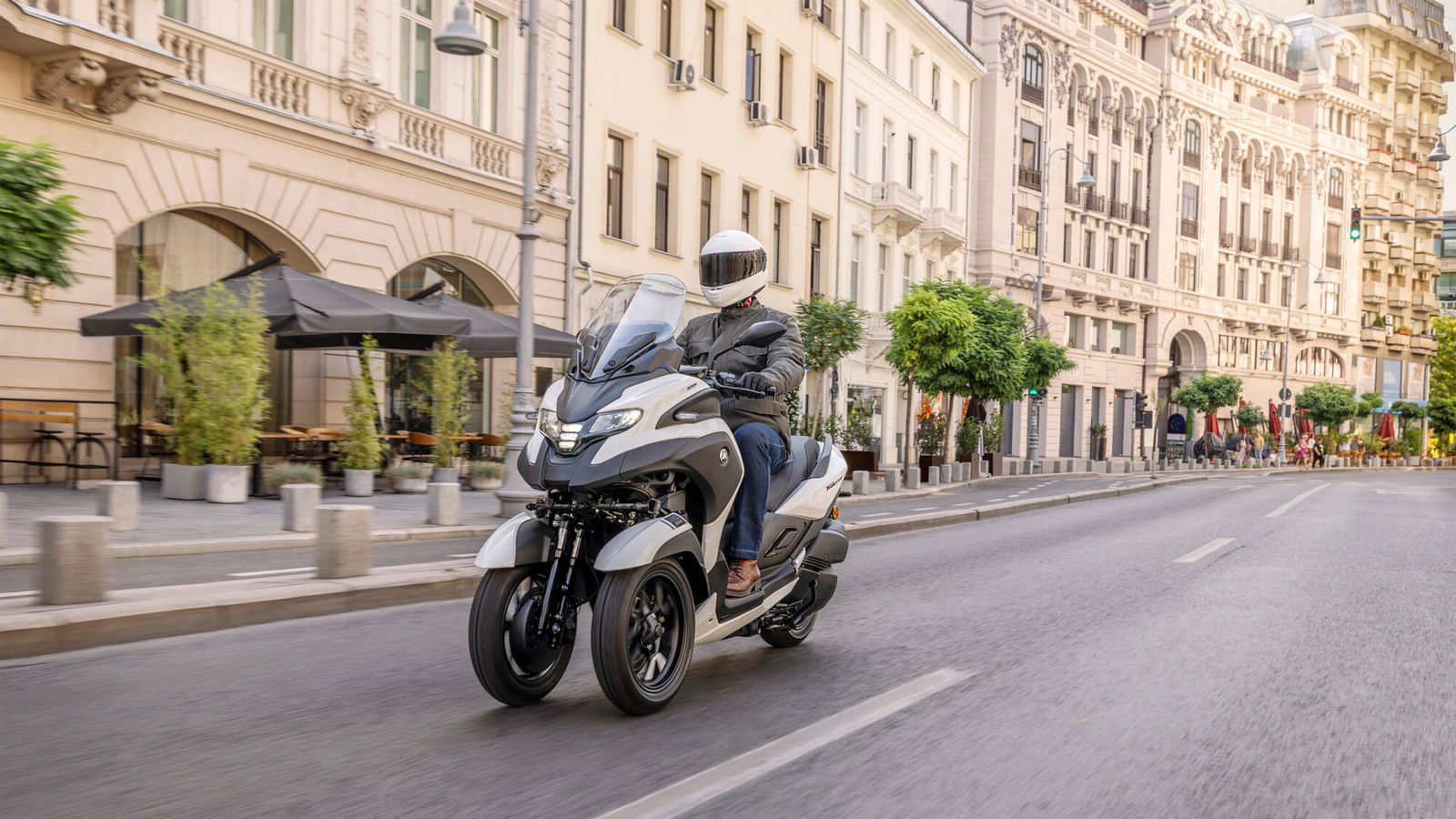 Yamaha brings headline safety feature to 2026 scooter three-wheeler