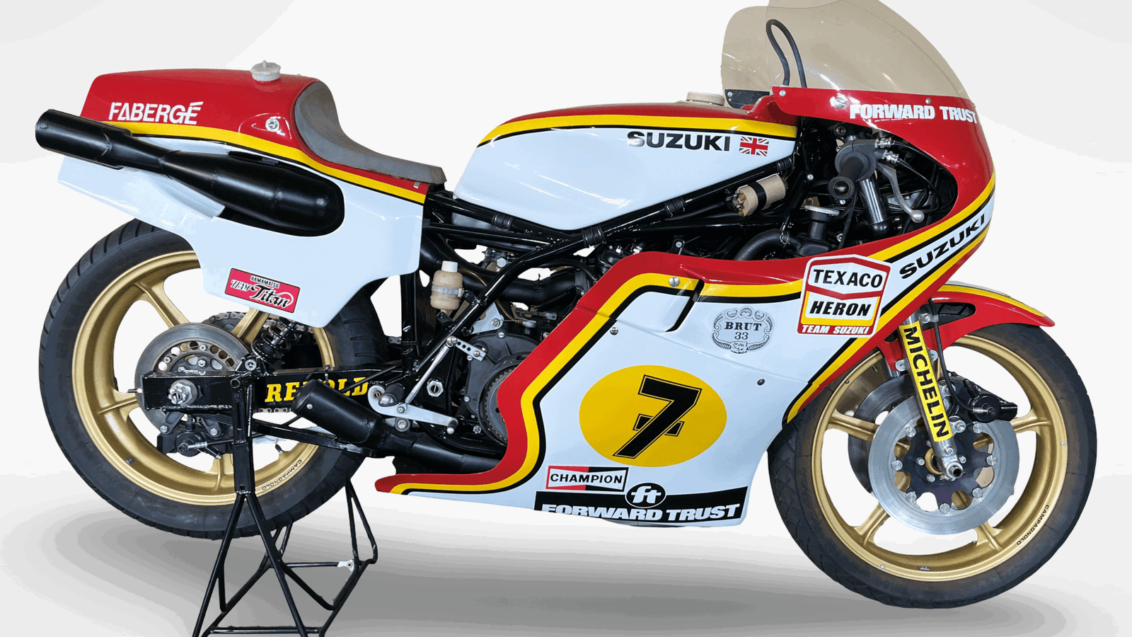 Barry Sheene’s championship-winning RG500 XR14 to be sold without reserve