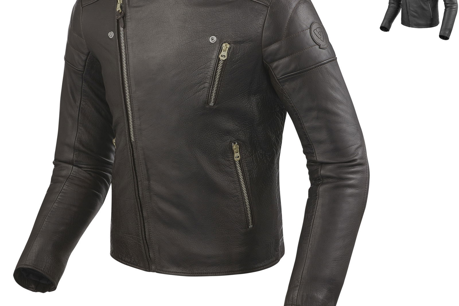 Rev It Vaughn Leather Motorcycle Jacket