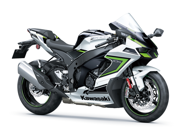 2023 Kawasaki ZX-10R in white