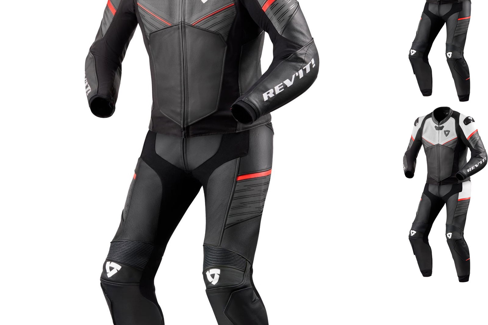 Rev It Beta Combi Two Piece Leather Motorcycle Suit