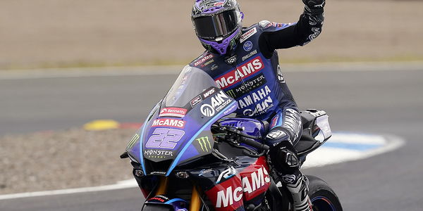 Jason O'Halloran, 2023 Knockhill BSB. - McAMS Yamaha