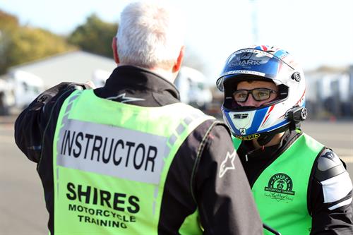 BSB ace Bradley Ray passes his bike test