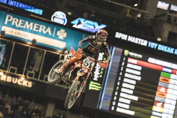 Justin Barcia, 2022 Seattle Supercross.