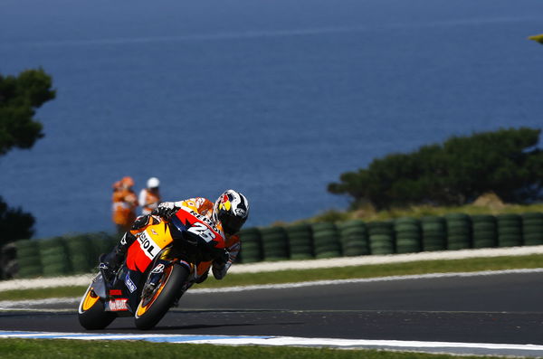 Dani Pedrosa exits Siberia, 2011 Australian Grand Prix. - Gold and Goose