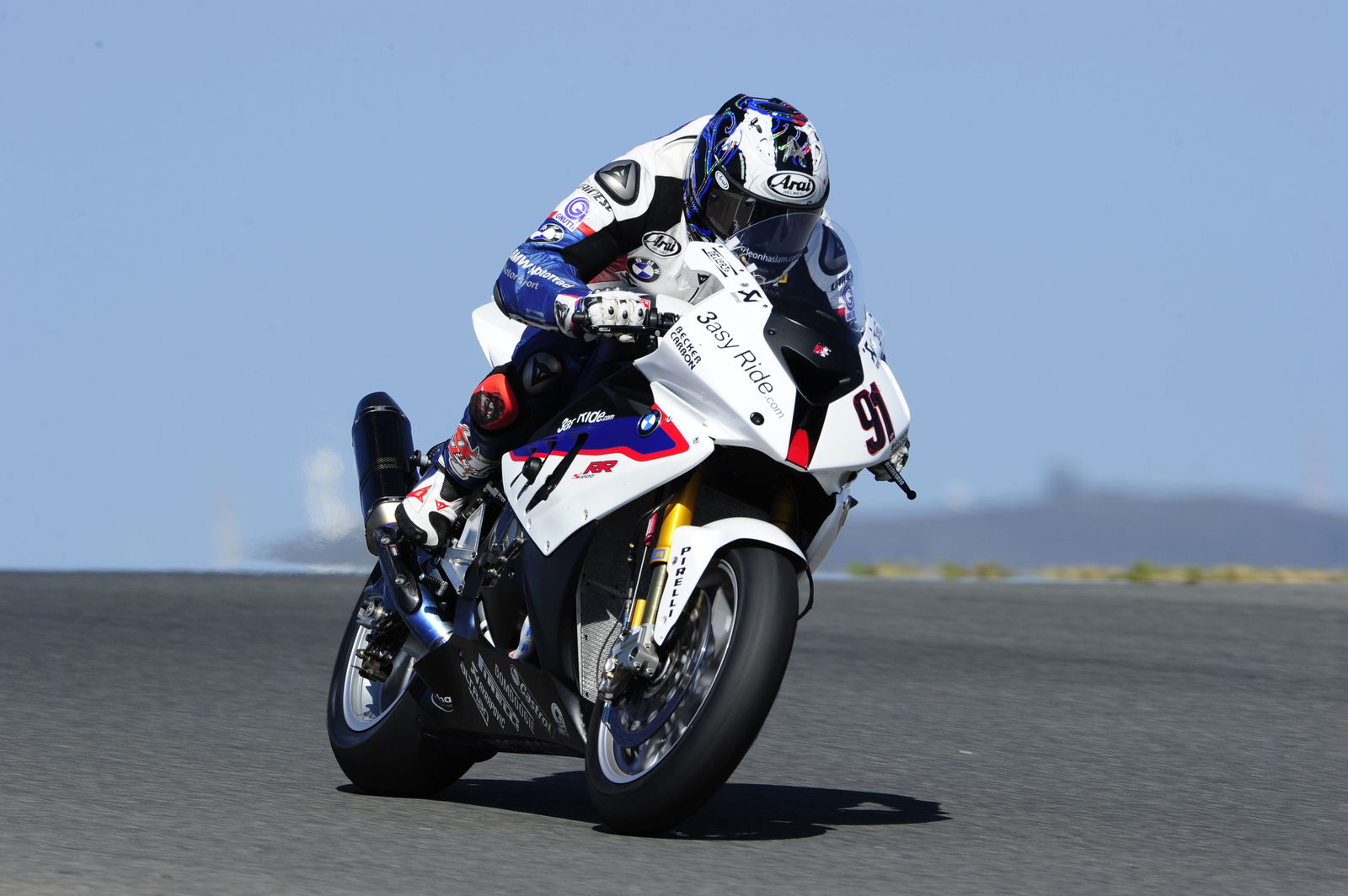 Leon Haslam, 2011 Portuguese WorldSBK. - Gold and Goose