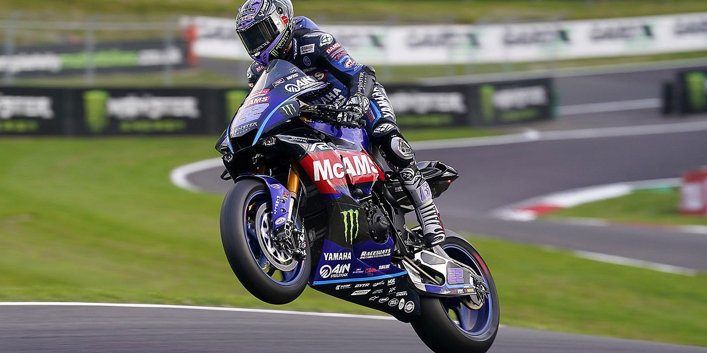 Jason O'Halloran, 2023 Cadwell Park BSB. - McAMS Yamaha