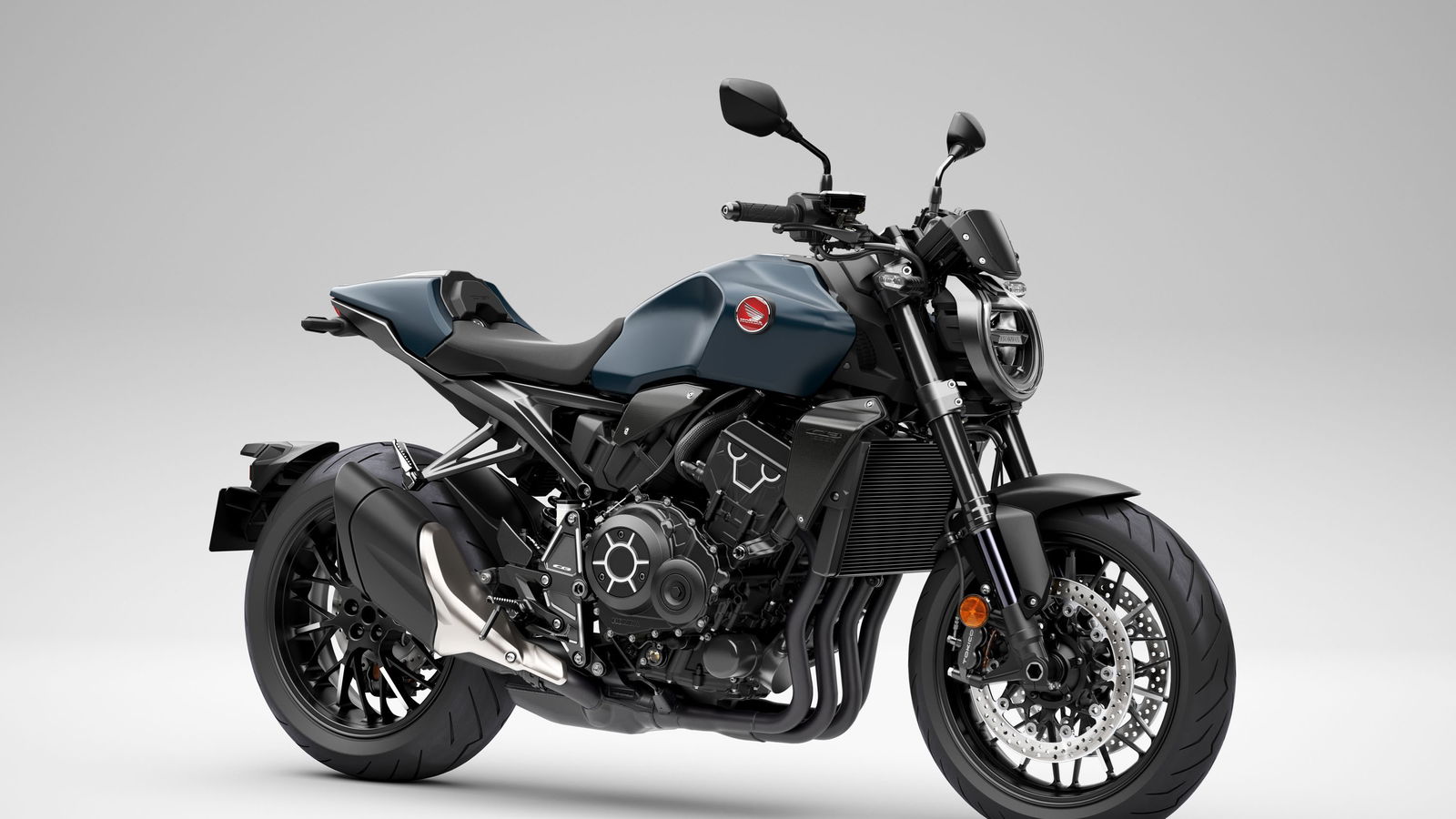 2023 Honda CB1000R Black Edition in Mat Jeans Blue Metallic